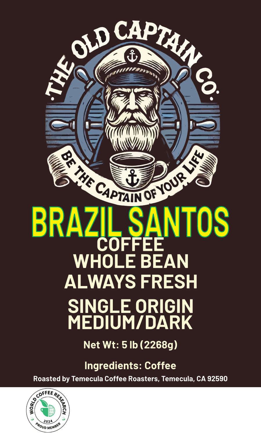 Coffee single origin Brazil Santos