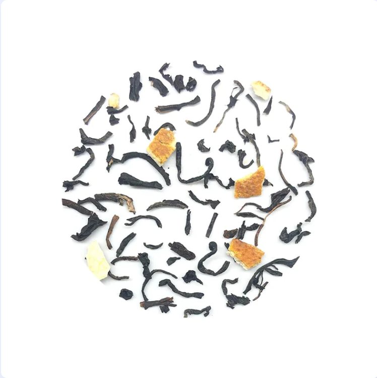 Black Tea Earl Grey and Bergamot dry peels