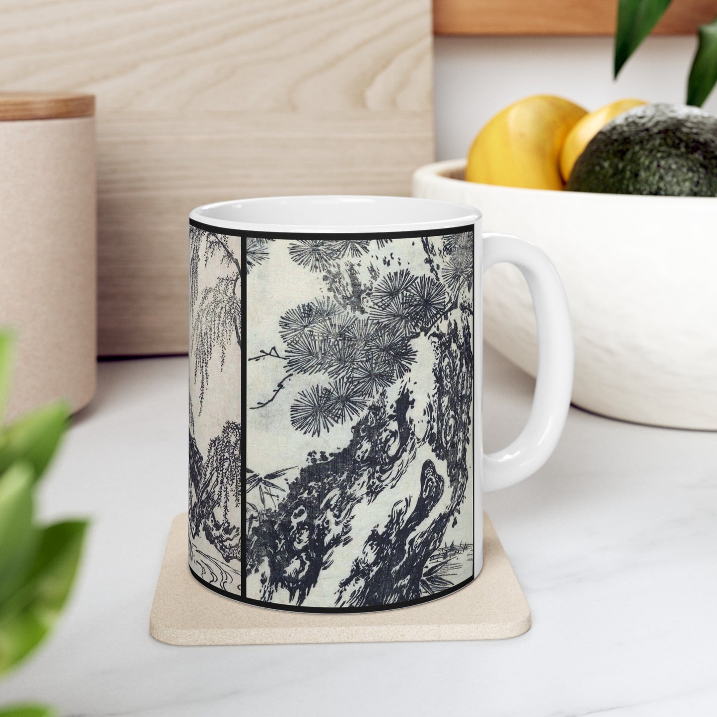 Edo Design Ceramic Mug, 11oz