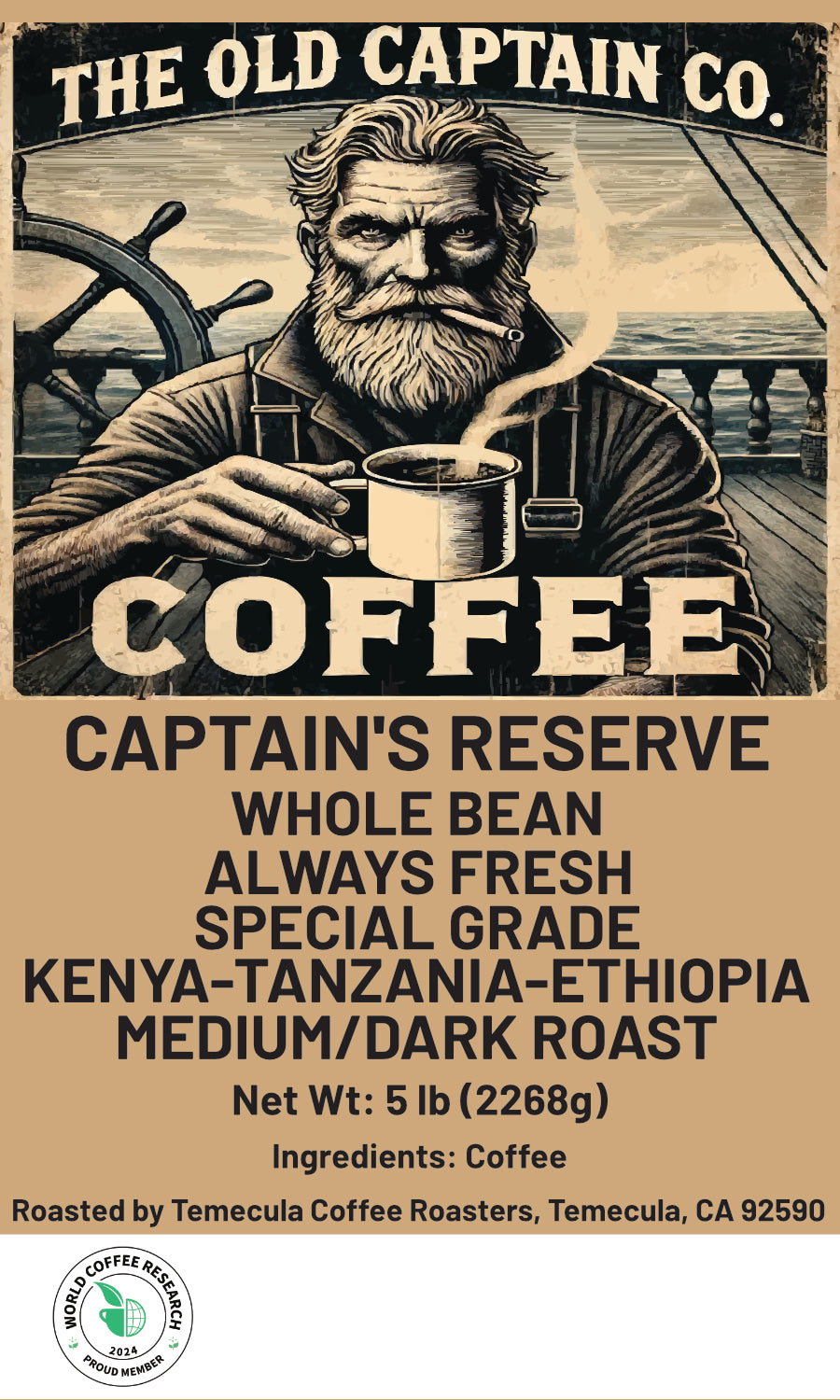 Coffee Special Grade Espresso - Captain's Reserve